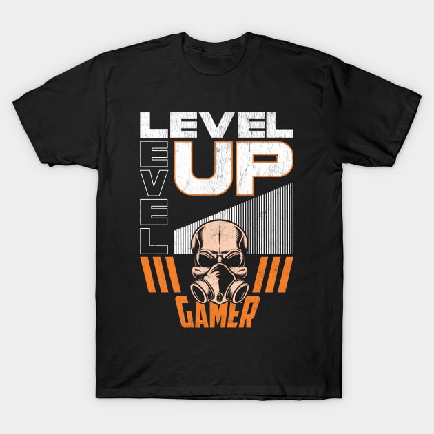 Level Up Gamer T-Shirt by Snapdragon